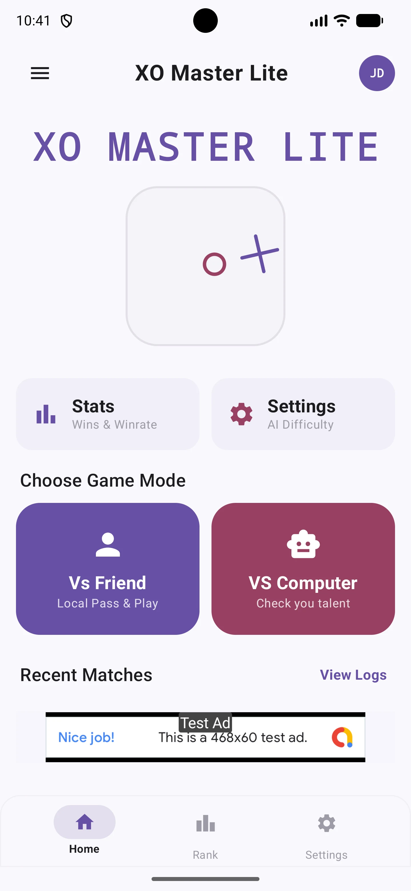 XO Master Lite - Tic Tac Toe screenshot