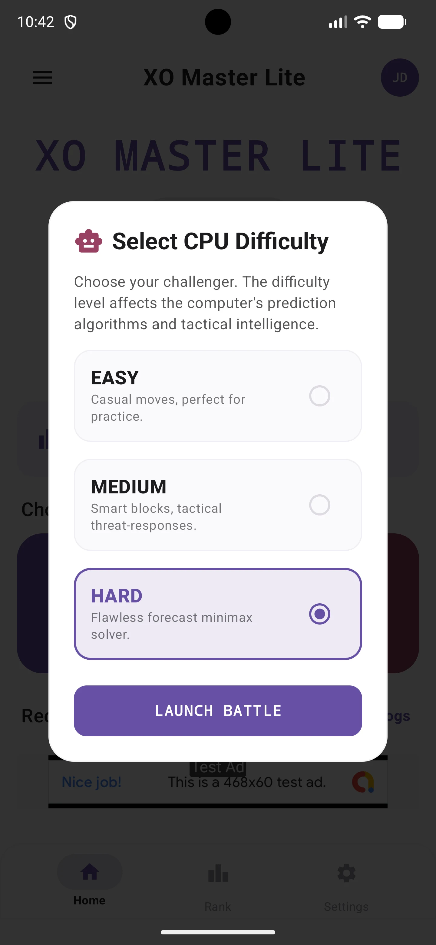 XO Master Lite - Tic Tac Toe screenshot